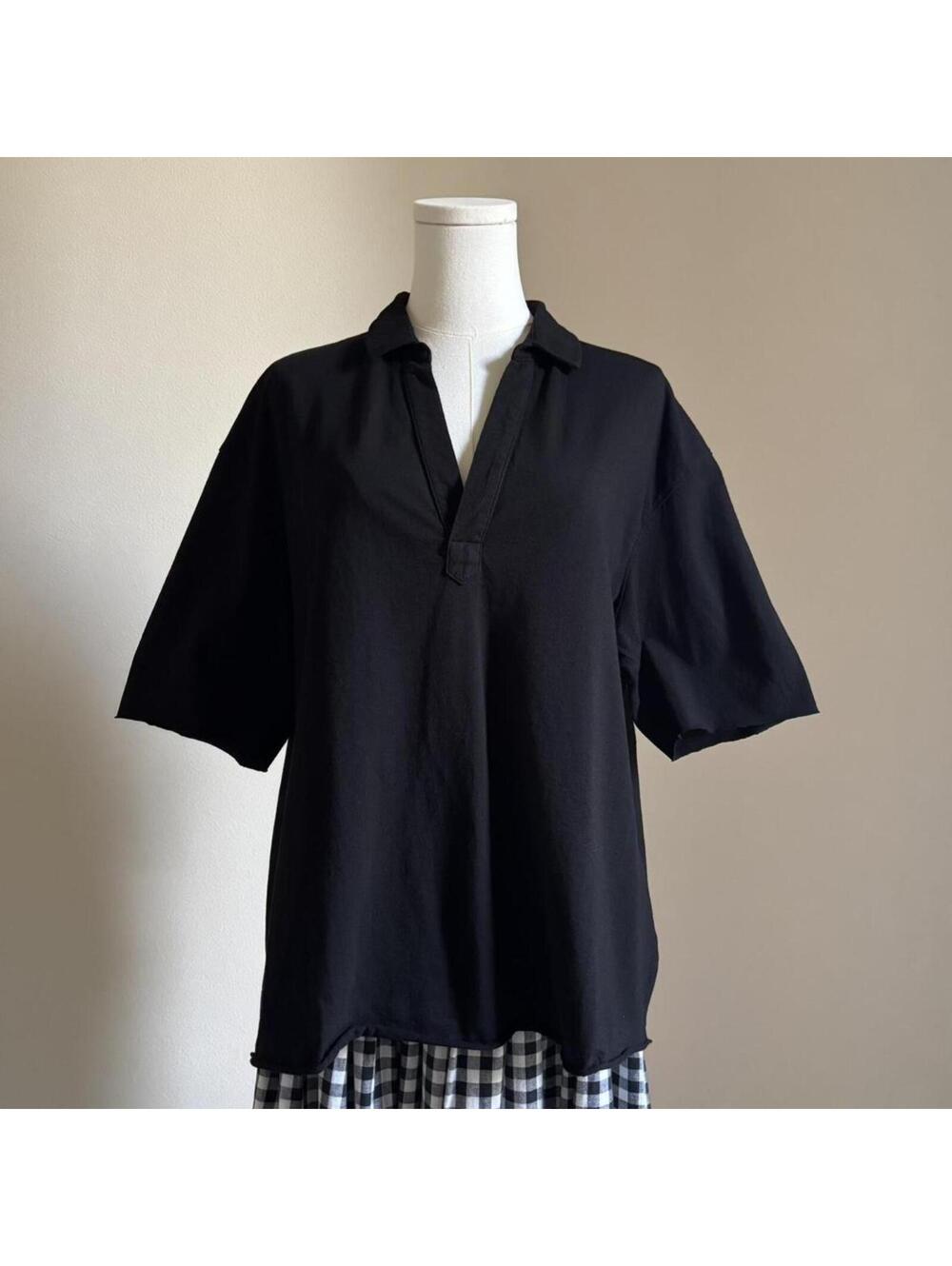 black frank & eileen minimalist blouse